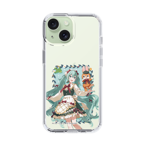 スリムプロテクションケース［ 初音ミク×クッピーラムネ - 初音ミク×クッピー - 等身イラスト1 ］