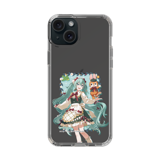 スリムプロテクションケース［ 初音ミク×クッピーラムネ - 初音ミク×クッピー - 等身イラスト1 ］