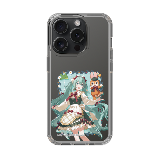 スリムプロテクションケース［ 初音ミク×クッピーラムネ - 初音ミク×クッピー - 等身イラスト1 ］