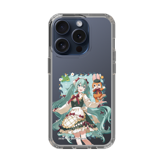 スリムプロテクションケース［ 初音ミク×クッピーラムネ - 初音ミク×クッピー - 等身イラスト1 ］