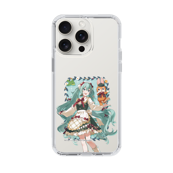 スリムプロテクションケース［ 初音ミク×クッピーラムネ - 初音ミク×クッピー - 等身イラスト1 ］