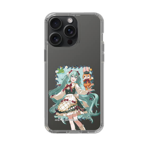 スリムプロテクションケース［ 初音ミク×クッピーラムネ - 初音ミク×クッピー - 等身イラスト1 ］