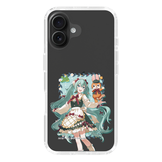 スリムプロテクションケース［ 初音ミク×クッピーラムネ - 初音ミク×クッピー - 等身イラスト1 ］