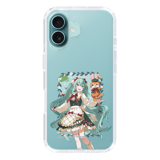 スリムプロテクションケース［ 初音ミク×クッピーラムネ - 初音ミク×クッピー - 等身イラスト1 ］