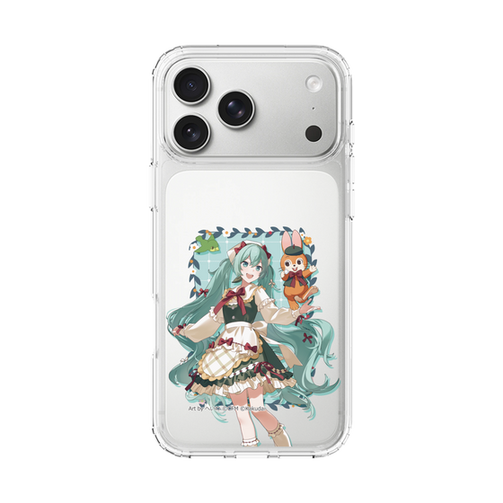 スリムプロテクションケース［ 初音ミク×クッピーラムネ - 初音ミク×クッピー - 等身イラスト1 ］