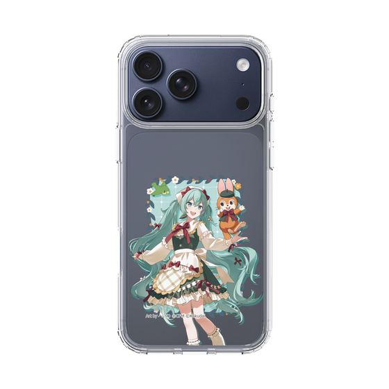 スリムプロテクションケース［ 初音ミク×クッピーラムネ - 初音ミク×クッピー - 等身イラスト1 ］
