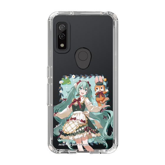 スリムプロテクションケース［ 初音ミク×クッピーラムネ - 初音ミク×クッピー - 等身イラスト1 ］