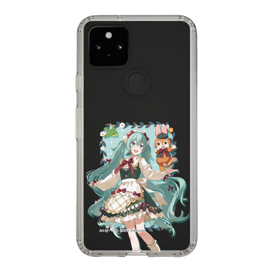 スリムプロテクションケース［ 初音ミク×クッピーラムネ - 初音ミク×クッピー - 等身イラスト1 ］