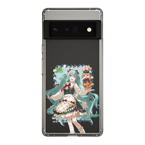 スリムプロテクションケース［ 初音ミク×クッピーラムネ - 初音ミク×クッピー - 等身イラスト1 ］