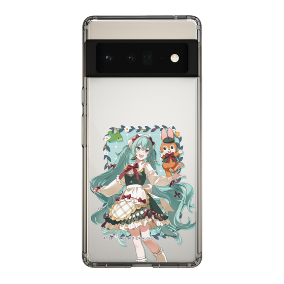 スリムプロテクションケース［ 初音ミク×クッピーラムネ - 初音ミク×クッピー - 等身イラスト1 ］