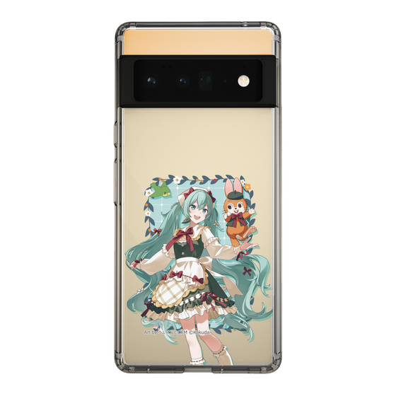 スリムプロテクションケース［ 初音ミク×クッピーラムネ - 初音ミク×クッピー - 等身イラスト1 ］