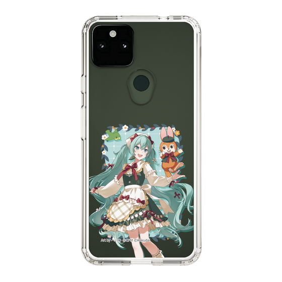 スリムプロテクションケース［ 初音ミク×クッピーラムネ - 初音ミク×クッピー - 等身イラスト1 ］