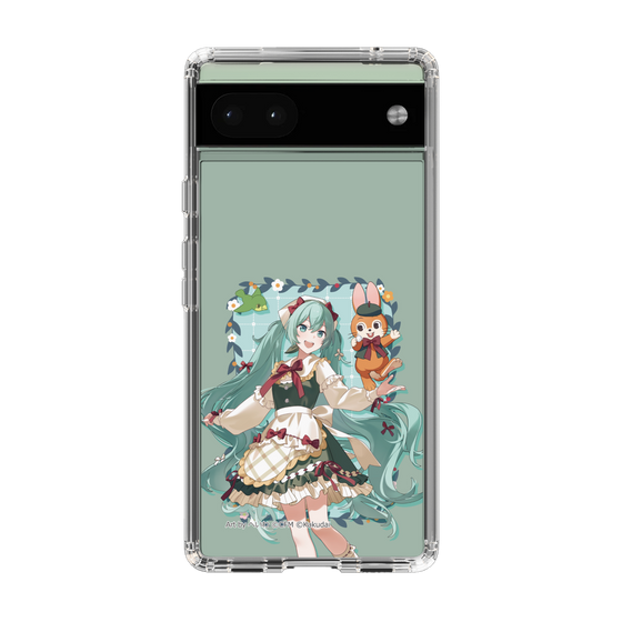スリムプロテクションケース［ 初音ミク×クッピーラムネ - 初音ミク×クッピー - 等身イラスト1 ］