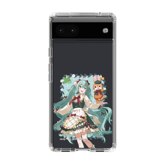 スリムプロテクションケース［ 初音ミク×クッピーラムネ - 初音ミク×クッピー - 等身イラスト1 ］