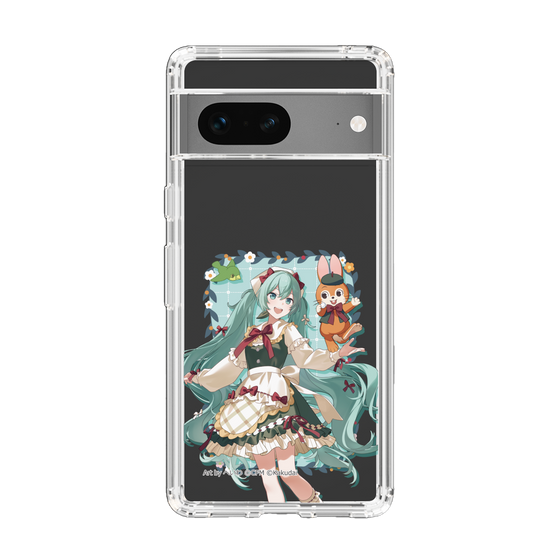 スリムプロテクションケース［ 初音ミク×クッピーラムネ - 初音ミク×クッピー - 等身イラスト1 ］