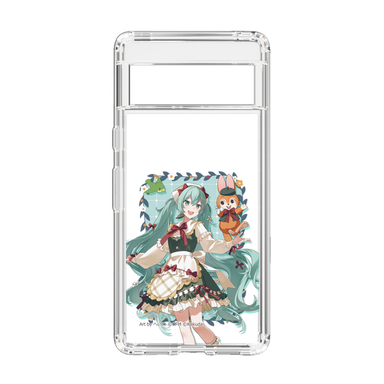 スリムプロテクションケース［ 初音ミク×クッピーラムネ - 初音ミク×クッピー - 等身イラスト1 ］