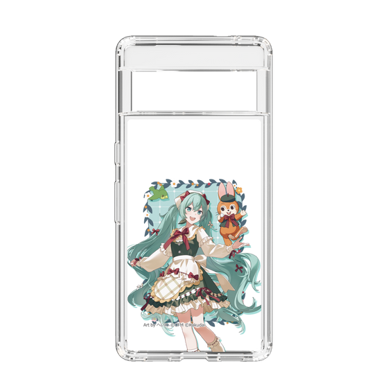 スリムプロテクションケース［ 初音ミク×クッピーラムネ - 初音ミク×クッピー - 等身イラスト1 ］