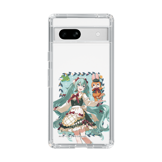 スリムプロテクションケース［ 初音ミク×クッピーラムネ - 初音ミク×クッピー - 等身イラスト1 ］