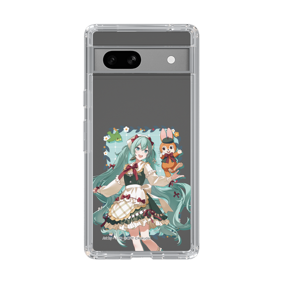 スリムプロテクションケース［ 初音ミク×クッピーラムネ - 初音ミク×クッピー - 等身イラスト1 ］