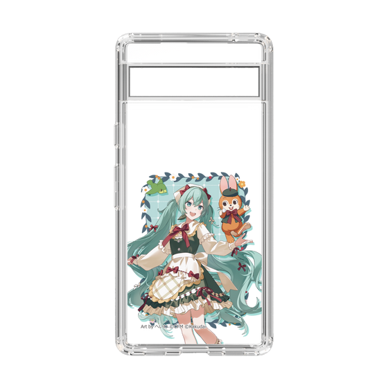 スリムプロテクションケース［ 初音ミク×クッピーラムネ - 初音ミク×クッピー - 等身イラスト1 ］