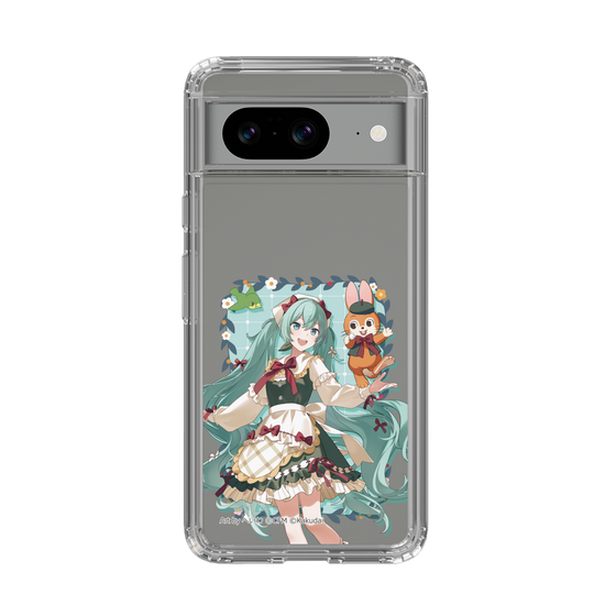 スリムプロテクションケース［ 初音ミク×クッピーラムネ - 初音ミク×クッピー - 等身イラスト1 ］