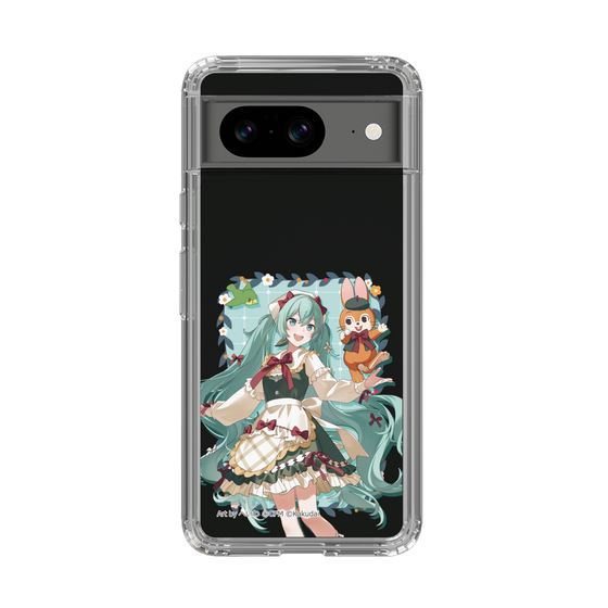 スリムプロテクションケース［ 初音ミク×クッピーラムネ - 初音ミク×クッピー - 等身イラスト1 ］