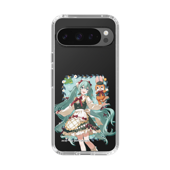 スリムプロテクションケース［ 初音ミク×クッピーラムネ - 初音ミク×クッピー - 等身イラスト1 ］