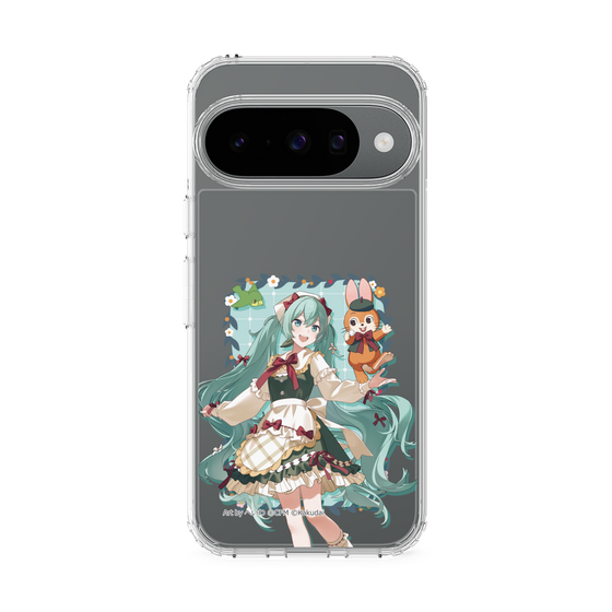 スリムプロテクションケース［ 初音ミク×クッピーラムネ - 初音ミク×クッピー - 等身イラスト1 ］