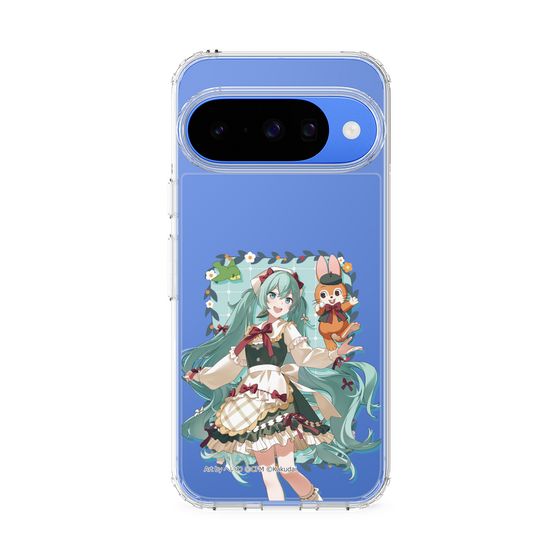 スリムプロテクションケース［ 初音ミク×クッピーラムネ - 初音ミク×クッピー - 等身イラスト1 ］