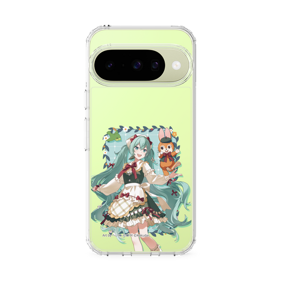 スリムプロテクションケース［ 初音ミク×クッピーラムネ - 初音ミク×クッピー - 等身イラスト1 ］