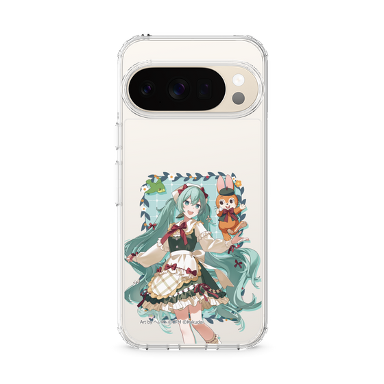 スリムプロテクションケース［ 初音ミク×クッピーラムネ - 初音ミク×クッピー - 等身イラスト1 ］