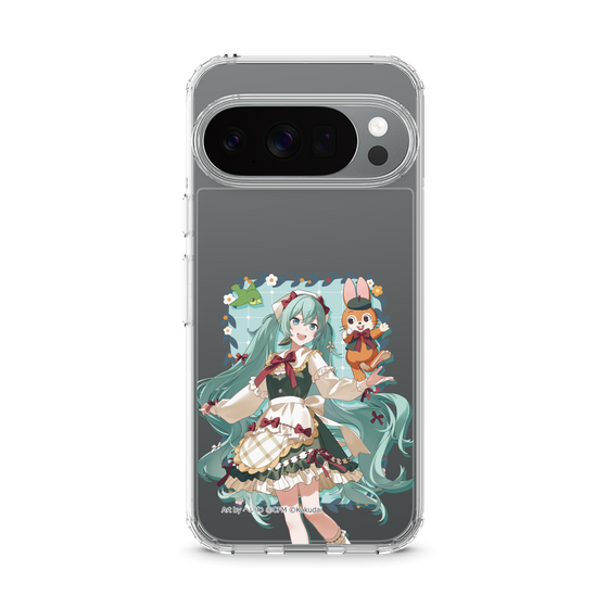スリムプロテクションケース［ 初音ミク×クッピーラムネ - 初音ミク×クッピー - 等身イラスト1 ］