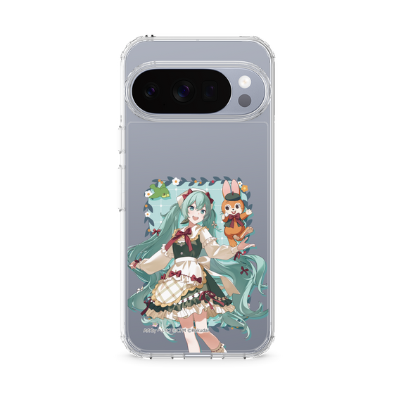 スリムプロテクションケース［ 初音ミク×クッピーラムネ - 初音ミク×クッピー - 等身イラスト1 ］