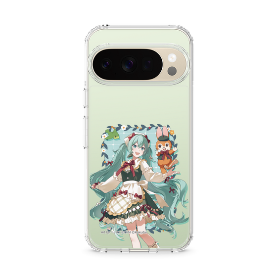 スリムプロテクションケース［ 初音ミク×クッピーラムネ - 初音ミク×クッピー - 等身イラスト1 ］