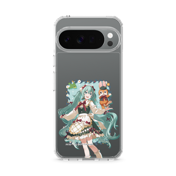 スリムプロテクションケース［ 初音ミク×クッピーラムネ - 初音ミク×クッピー - 等身イラスト1 ］