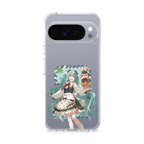 スリムプロテクションケース［ 初音ミク×クッピーラムネ - 初音ミク×クッピー - 等身イラスト1 ］