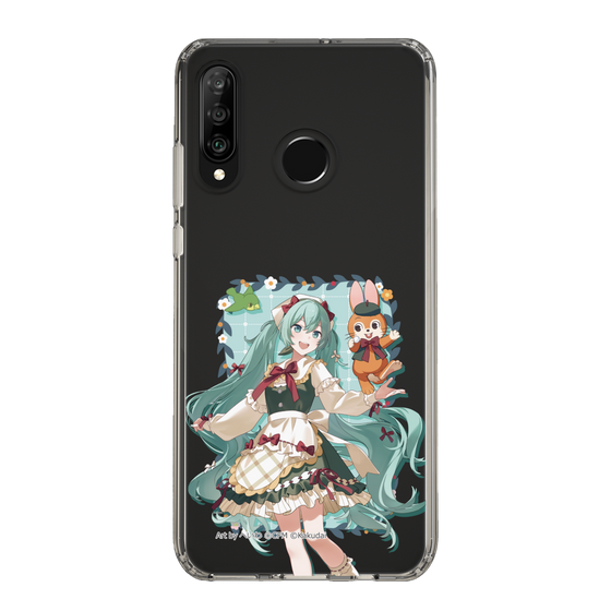 スリムプロテクションケース［ 初音ミク×クッピーラムネ - 初音ミク×クッピー - 等身イラスト1 ］