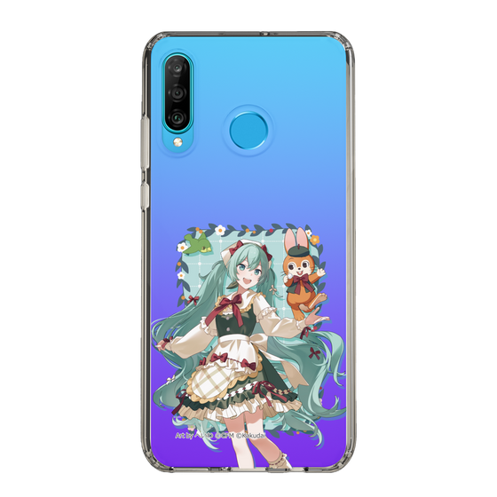 スリムプロテクションケース［ 初音ミク×クッピーラムネ - 初音ミク×クッピー - 等身イラスト1 ］