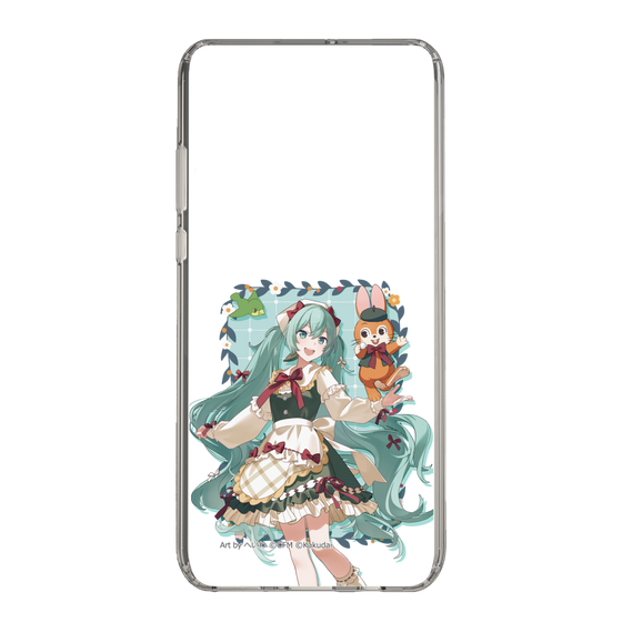 スリムプロテクションケース［ 初音ミク×クッピーラムネ - 初音ミク×クッピー - 等身イラスト1 ］