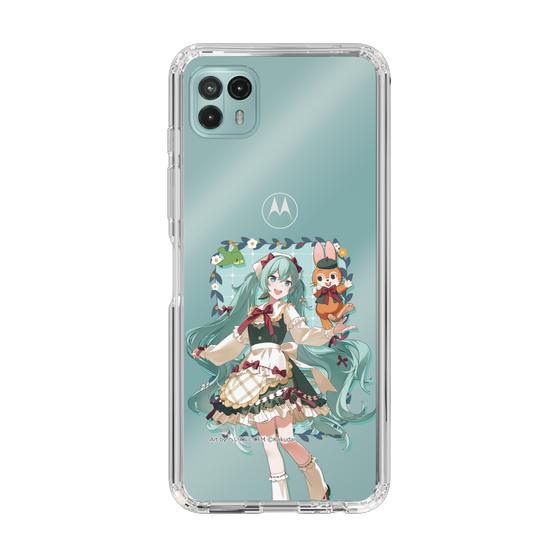 スリムプロテクションケース［ 初音ミク×クッピーラムネ - 初音ミク×クッピー - 等身イラスト1 ］