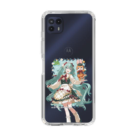 スリムプロテクションケース［ 初音ミク×クッピーラムネ - 初音ミク×クッピー - 等身イラスト1 ］