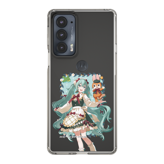 スリムプロテクションケース［ 初音ミク×クッピーラムネ - 初音ミク×クッピー - 等身イラスト1 ］