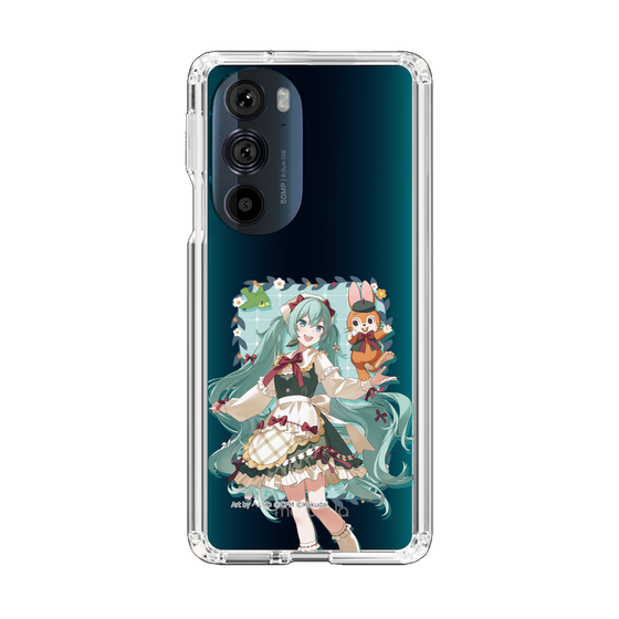 スリムプロテクションケース［ 初音ミク×クッピーラムネ - 初音ミク×クッピー - 等身イラスト1 ］
