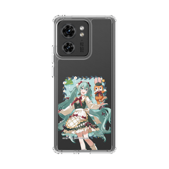 スリムプロテクションケース［ 初音ミク×クッピーラムネ - 初音ミク×クッピー - 等身イラスト1 ］