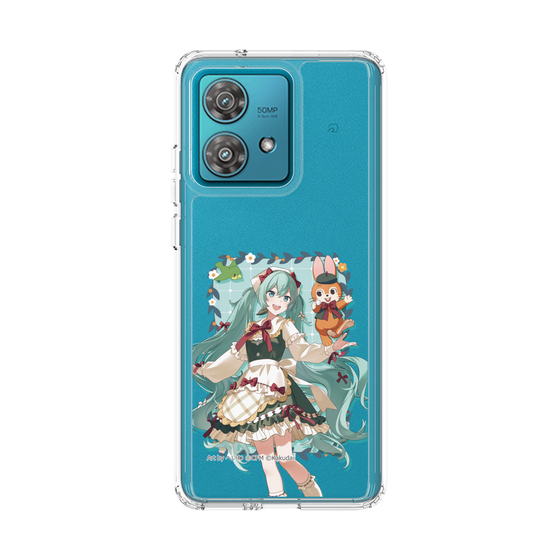 スリムプロテクションケース［ 初音ミク×クッピーラムネ - 初音ミク×クッピー - 等身イラスト1 ］
