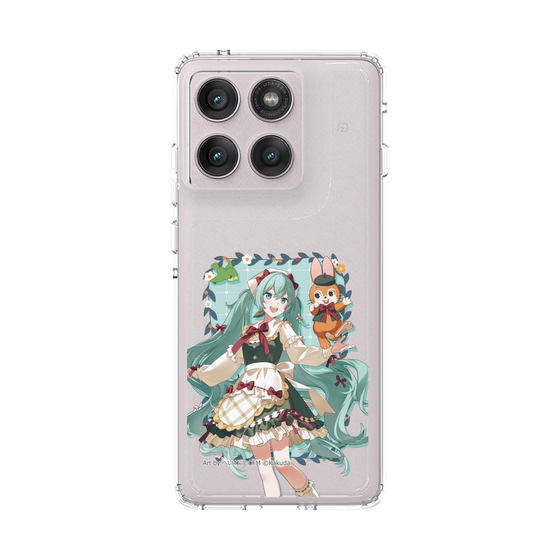 スリムプロテクションケース［ 初音ミク×クッピーラムネ - 初音ミク×クッピー - 等身イラスト1 ］