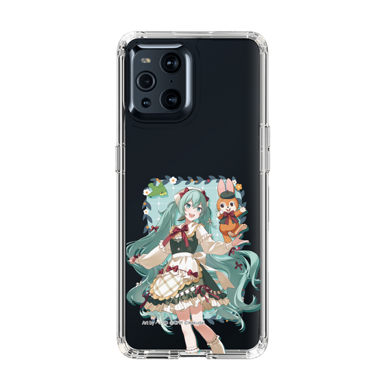 スリムプロテクションケース［ 初音ミク×クッピーラムネ - 初音ミク×クッピー - 等身イラスト1 ］