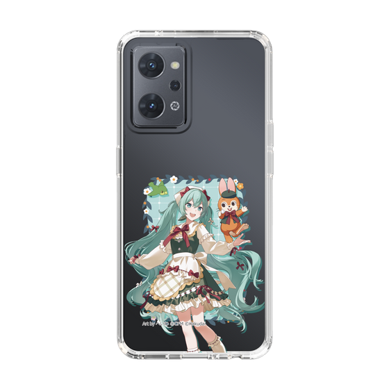 スリムプロテクションケース［ 初音ミク×クッピーラムネ - 初音ミク×クッピー - 等身イラスト1 ］