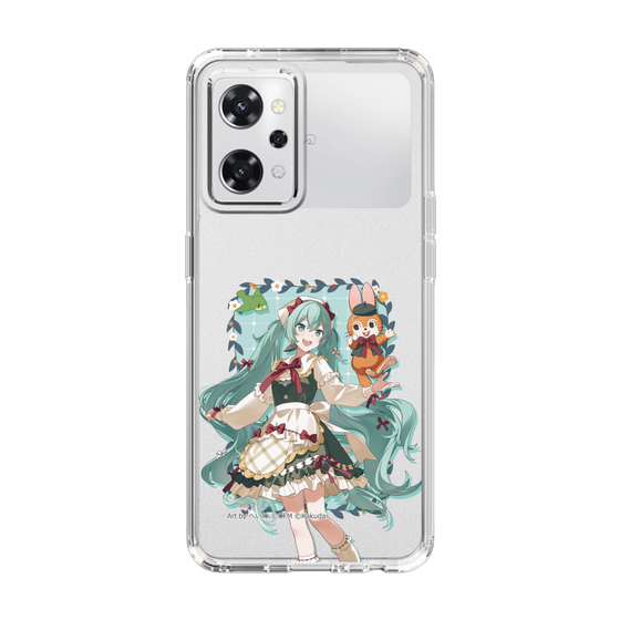 スリムプロテクションケース［ 初音ミク×クッピーラムネ - 初音ミク×クッピー - 等身イラスト1 ］