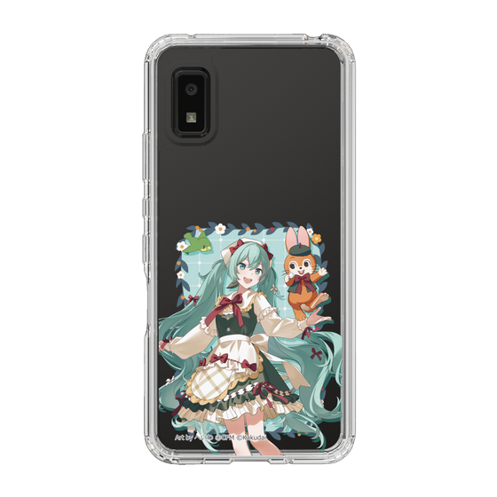 スリムプロテクションケース［ 初音ミク×クッピーラムネ - 初音ミク×クッピー - 等身イラスト1 ］